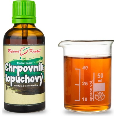 Chrpovník lopuchový tcm pavlovy bylinné kvapky tinktúra 50 ml