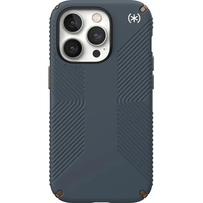 Speck Калъф Speck - Presidio 2 Grip, iPhone 14 Pro, сив (150145-3068)