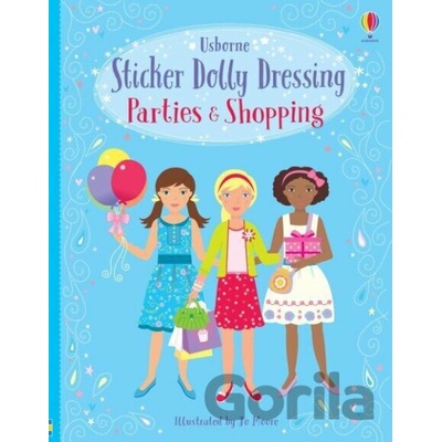 Sticker Dolly Dressing Parties and Shopping Girls Watt Fiona