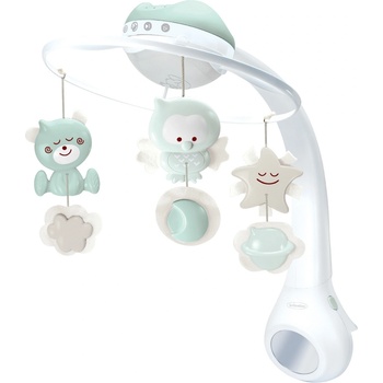 Infantino Музикална въртележка с проектор 3 в 1 Infantino, Светлозелена (IN302049)