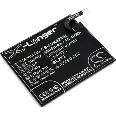 Cameron Sino Батерия за Lenovo K6 Power, K33A42, 4000mAh (CS-LVK620SL)