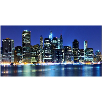 Foto obraz sklenený horizontálny Manhattan New York 100x50 cm