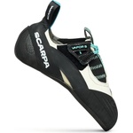 Scarpa Дамски обувки с велкро Scarpa Women's Vapor S Climbing shoes - Dust Grey / Aqua - размер 37, 5 (EU) (301-0782-0116)