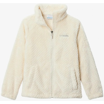 Dětská bunda Columbia Fire Side Sherpa Full Zip - chalk
