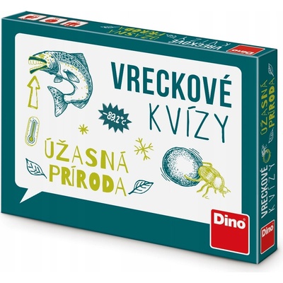 Dino Kapesní kvízy Úžasná příroda