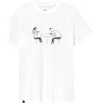 DEDICATED Мъжка тениска DEDICATED T-Shirt Stockholm Phoney Date T-shirt - White (216-4396-0112)