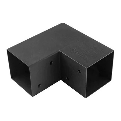 Domax Trámová spojka L 90, Čierna 92x185x183,5x1,5