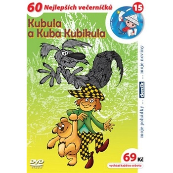 Kubula a Kuba Kubikula papírový obal DVD