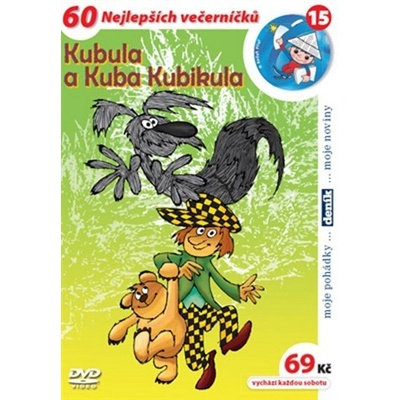 Kubula a Kuba Kubikula papírový obal DVD