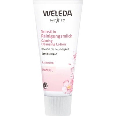 Weleda Sensitive Cleansing Lotion почистващ гел за чувствителна кожа на лицето за жени 75 мл