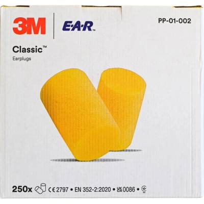 E-A-R Classic Chrániče sluchu SNR 28 dB 250 párů