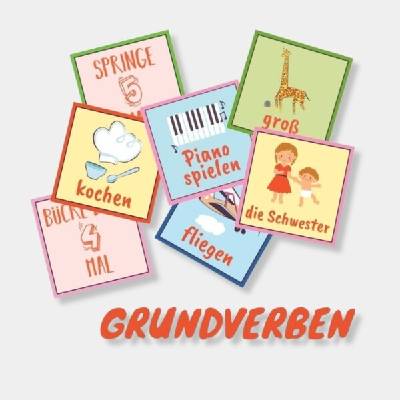 Basic verbs German (Outdoor Board Game)