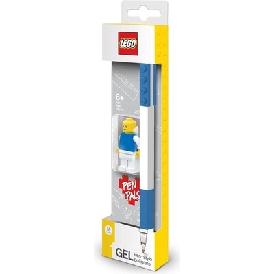 LEGO Gélové pero s minifigúrkou - modré