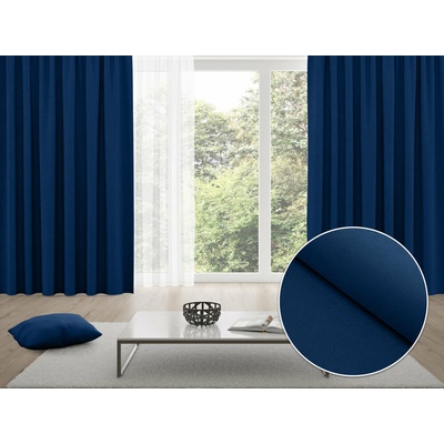 Biante Zatemňovací záves Blackout BKU-117 Námornícky modrý - šírka 270 cm 270x240 cm