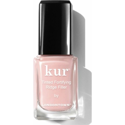 LONDONTOWN kur Tinted Fortifying Ridge Filler Vyhladzujúci tónovaný lak na nechty Petal Pink ružová 12 ml