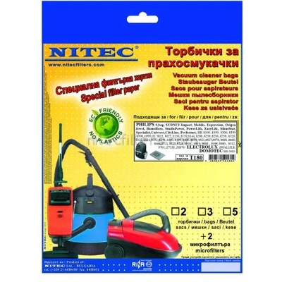 NITEC Торбички за прахосмукачки НИТЕК, код Т180