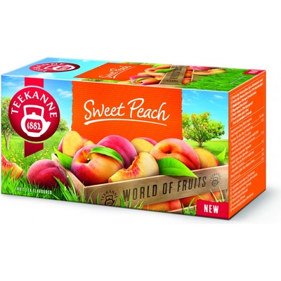 Teekanne Sweet Peach World of Fruits 20 sáčků 45 g