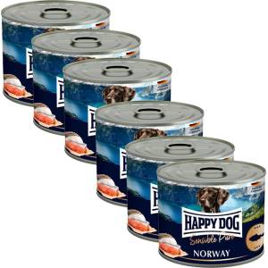 Happy Dog Лосос Пур Норвегия - 6 x 200 г / лосос
