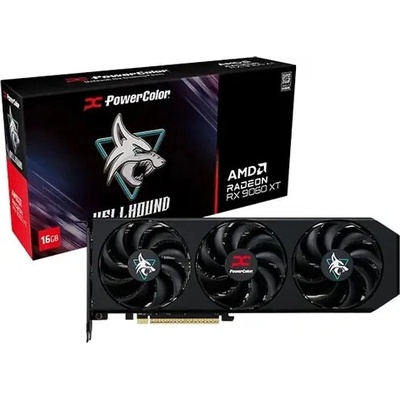 PowerColor Radeon RX 9060 XT Hellhound OC 16GB GDDR6 RX9060XT 16G-L/OC