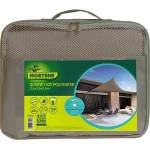 NORTENE Триъгълна кафява тента от полиестер sunnet kit - 3, 6 х 3, 6 х 3, 6 м