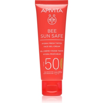 APIVITA Bee Sun Safe Hydra Face Tinted Gel-Cream SPF50 тониращ гел-крем SPF 50 50ml