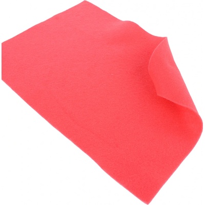 Plsť (filc) 20x30cm - 1mm - různé barvy Plst - filc 20x30cm: 36-98 Zářivě korálová