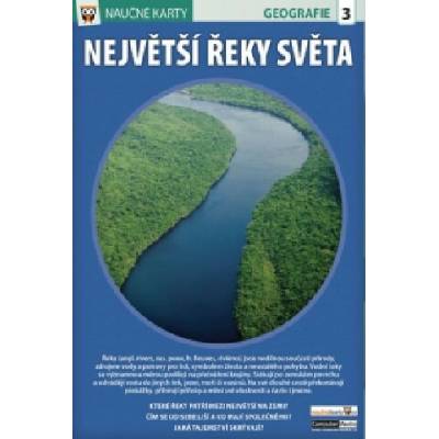 Naučné karty Největší řeky světa