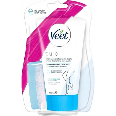 Veet Depilační Krém do Sprchy pro Citlivou Pokožku 150 ml