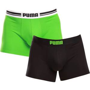 PUMA Пакет от два - мъжки боксерки Puma многоцветни Puma | Cheren Zelen Mnogotsveten | МЪЖЕ | M - zoot - 66,48 лв