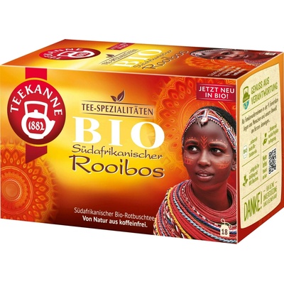 TEEKANNE South African Rooibos Specialty Tea RFA 20 dvoukomorových sáčků
