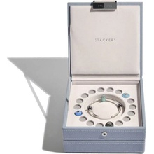 Stackers šperkovnice Pandora Dusky Blue Charm Box modrošedá