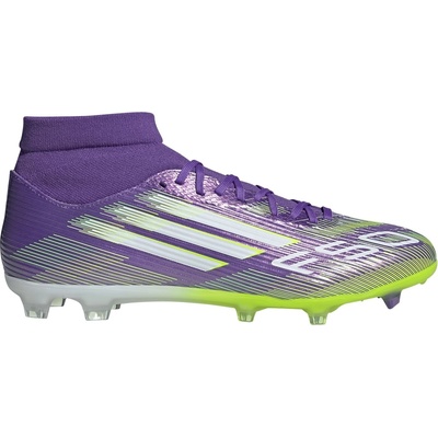 Adidas Мъжки футболни бутонки Adidas F50 League Mens Firm Ground Football Boots - Purple/White