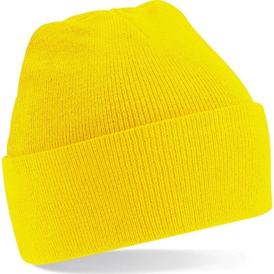 Čepice Cuffed Žlutá