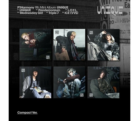 P1harmony - Unique (Compact Version) CD