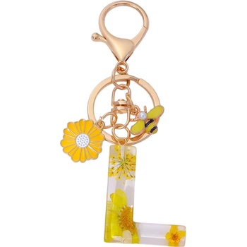 HARAHU Ключодържател Азбука - l / Жълта kp37845 (37845)