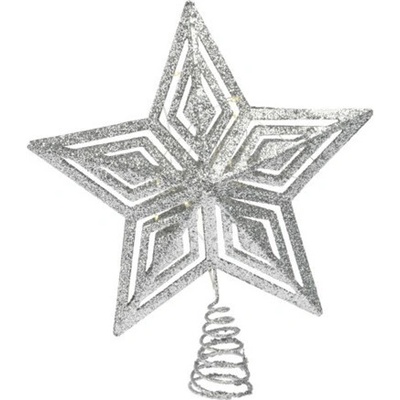 Sezónkovo LED špic na stromček Deco hviezda 28 cm