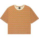 Quiksilver Дамски топ Quiksilver Women's Boyfriend Crop Top - Bone White Horizons QSW Horizons - размер M/L (916-7071-0112)