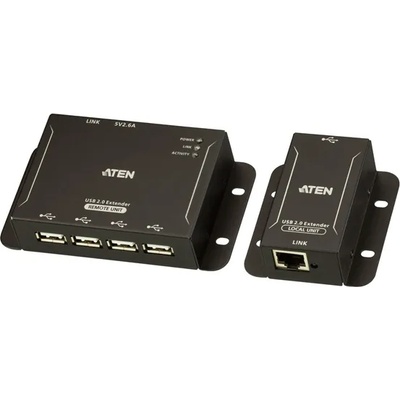 ATEN Удължител ATEN USB 2.0, Cat5, 4 порта, до 50 м UCE3250-AT-G (UCE3250-AT-G)