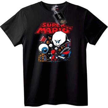 NOONEBRAND Тениска Super Mario 64 - 2XL, White