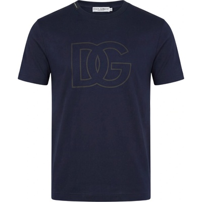 Dolce & Gabbana DG Navy Blue tričko Tmavě modrá