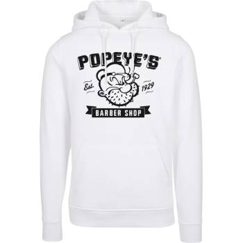 MERCHCODE Мъжки суичър в бял цвят MerchcodePopeye Barber Shop UB-MC631-00220 - Бял, размер M