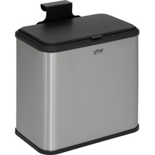 5five Simply Smart Koš na bio odpad ECO z nerezové oceli, 5 l