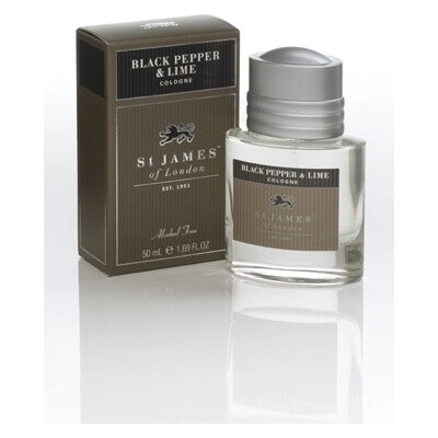 St James of London Black Pepper & Lime kolínská voda pánská 50 ml