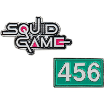 Squid Game Pins 2-Pack Squid Game & Player 456 – Sleviste.cz