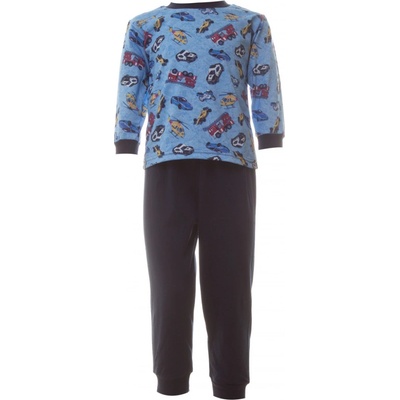 Pyžamo DOPRAVNÍ PROSTŘEDKY P modré