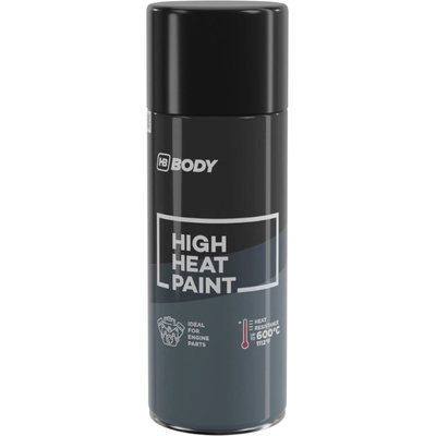 HB BODY 420 super heat - sprej do výsokých teplôt 600C čierny 400ml
