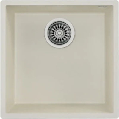 Teka Square 40.40 TG КРЕМ М. 1028. КР, Подплотова гранитна мивка (М.1028.КР)