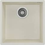 Teka Square 40.40 TG КРЕМ М. 1028. КР, Подплотова гранитна мивка (М.1028.КР) Мивка за вграждане