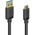 Hama USB-A > USB-C 5Gbps - 0.25m (202004)