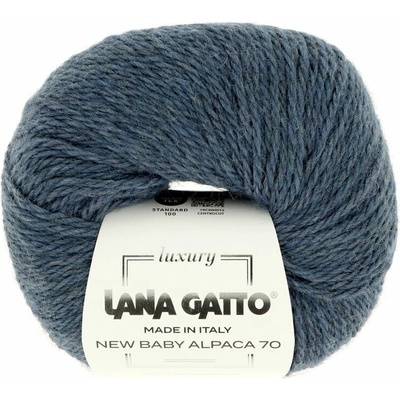 Lana Gatto New Baby Alpaca 30189 modrá jeans
